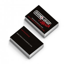 Laminated rectangular cards