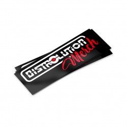 Rechteckige PVC-Aufkleber