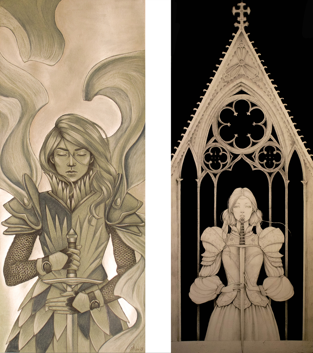 L'encre de Mizu - illustrations