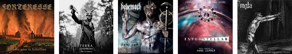 Marc VOID - playlist: Behemoth, MGLA, Terra Tenebrosa, Forteresse, Interstellar