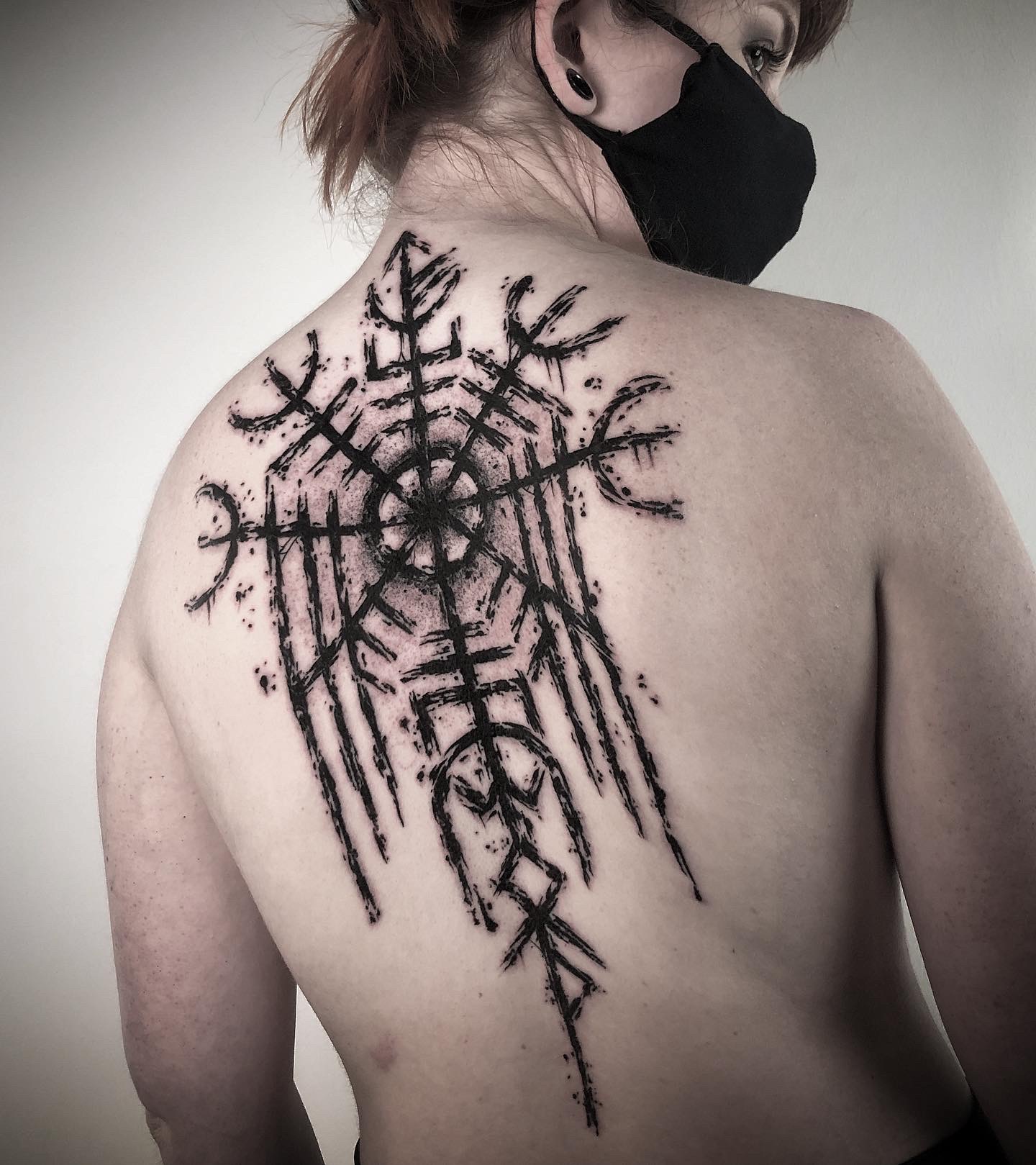 Marc VOID - back tattoo